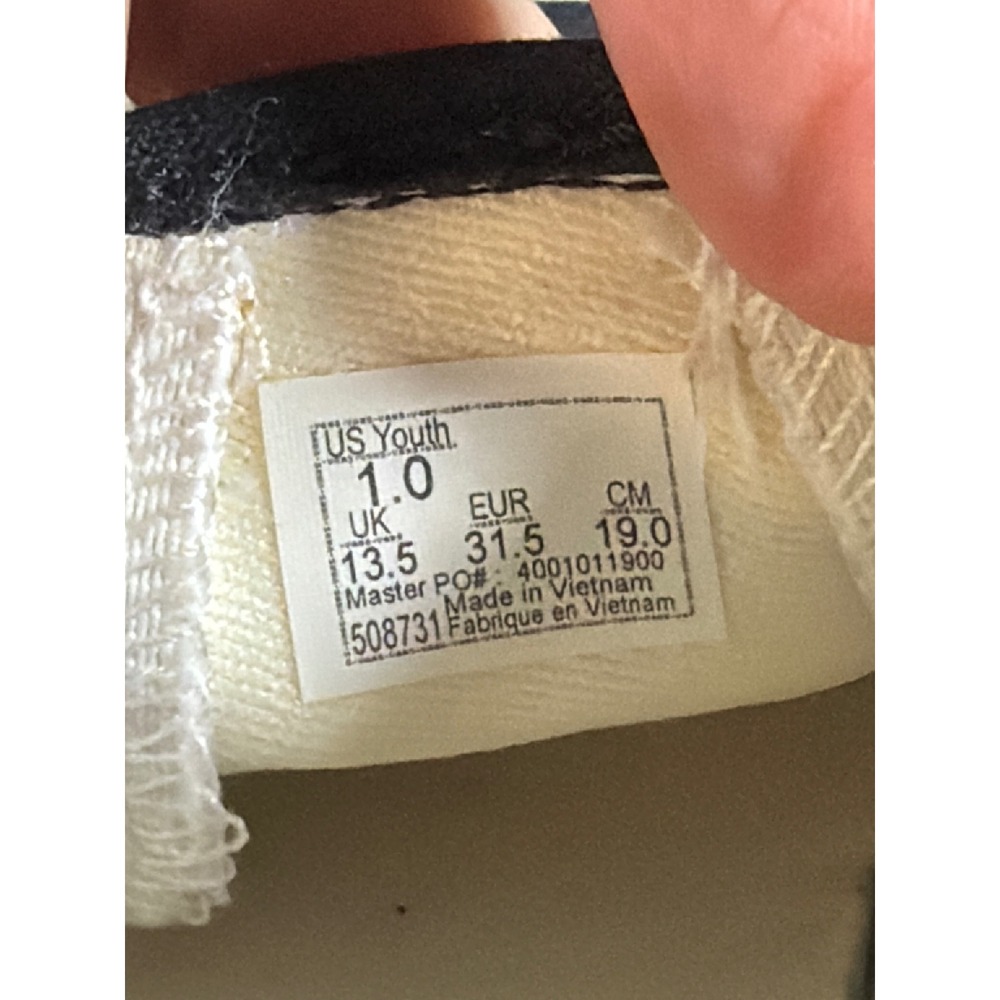 Vans Kids Classic Slip-On Checkerboard Black White Sneakers Size 1 Youth - Picture 6 of 6